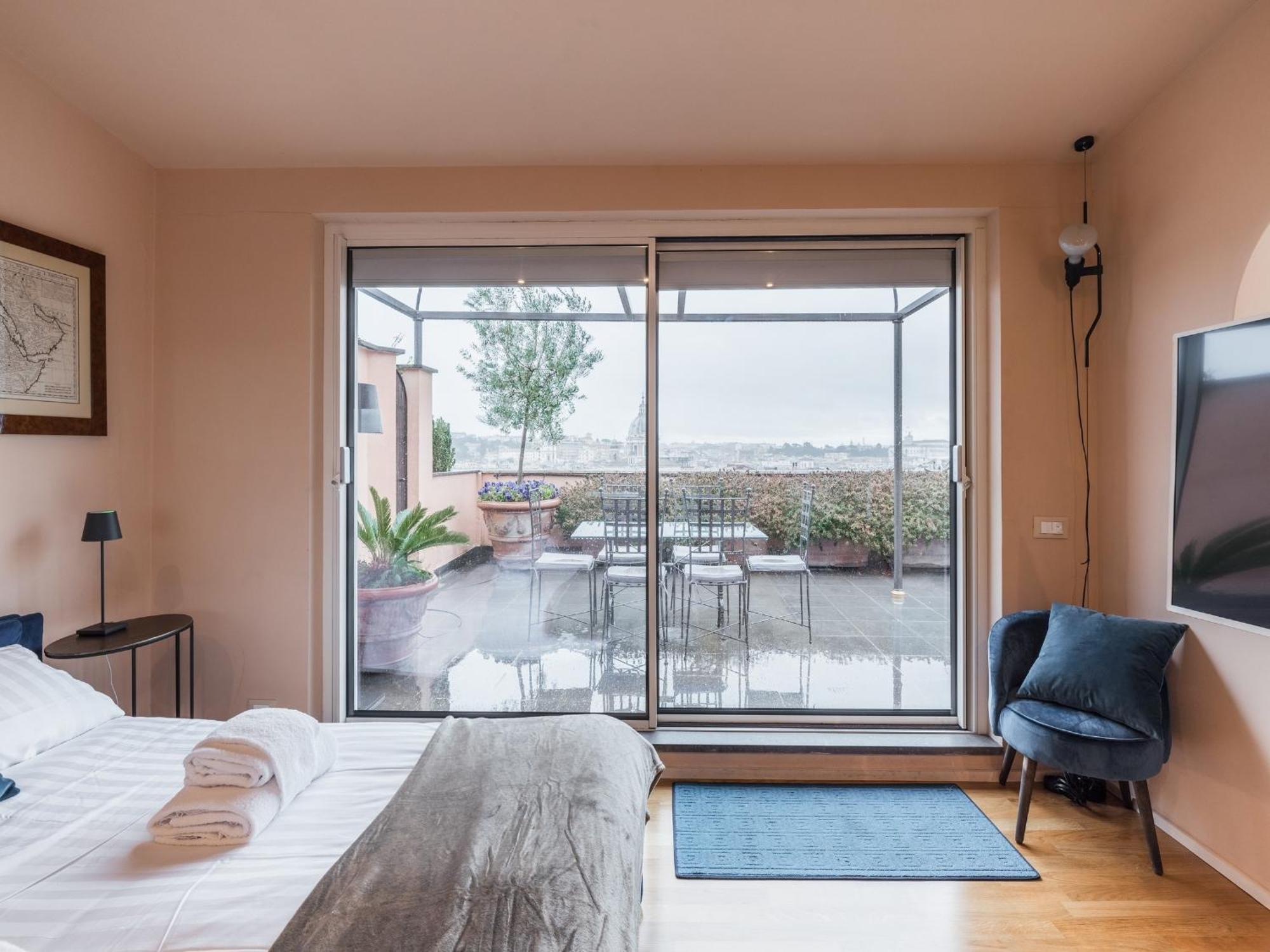 The Best Rent - Spacious Apartment With Terraces With Panoramic View Of Rome Luaran gambar
