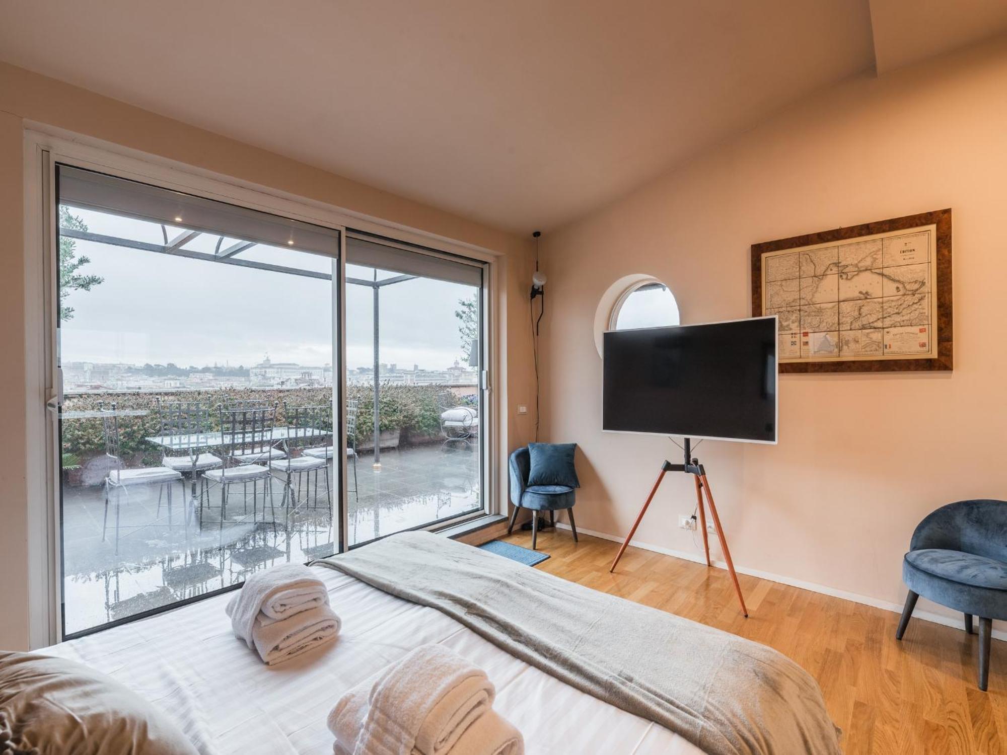 The Best Rent - Spacious Apartment With Terraces With Panoramic View Of Rome Luaran gambar