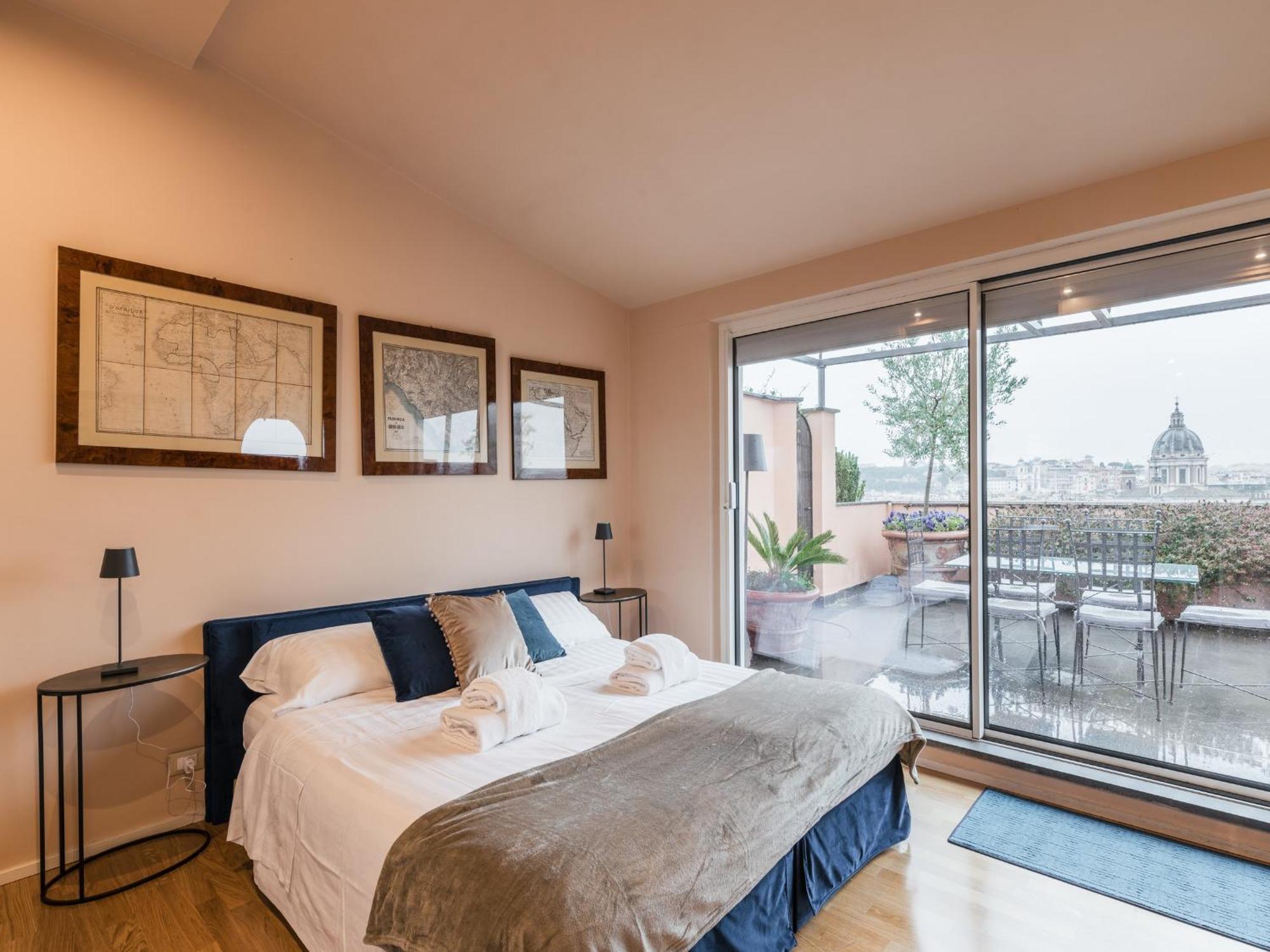 The Best Rent - Spacious Apartment With Terraces With Panoramic View Of Rome Luaran gambar